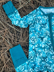 Camo Bamboo Onesie | WR Signature Blue Camo
